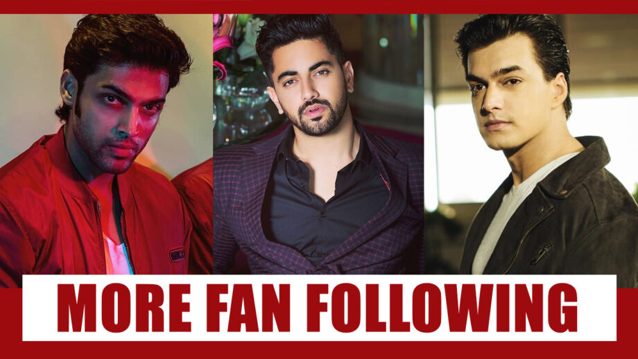 Parth Samthaan Vs Zain Imam Vs Mohsin Khan: Who Deserves More Fan Following?