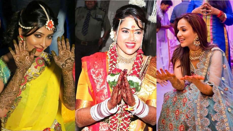 Radhika Pandit, Sameera Reddy, Soundarya Rajinikanth: Super Trendy Mehendi Designs For Brides! 4