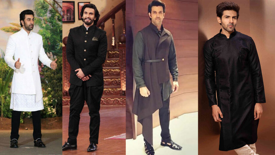 Ranbir Kapoor, Ranveer Singh, Hrithik Roshan, Kartik Aaryan: Whose Ethnic Look Do Fans Love More?