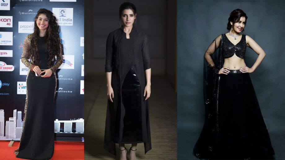 Sai Pallavi, Samantha Akkineni, Rashi Khanna's hot black looks will make you buy one, See Pics! 9