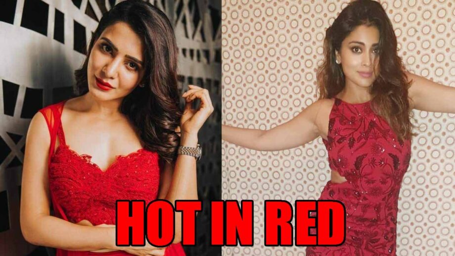 Shriya Saran And Samantha Akkineni Love Red Outfits; Here’s Proof