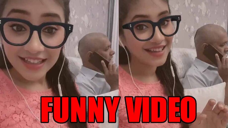 Shivangi Joshi shares funny TikTok video, sings 'takla' song for daddy dear