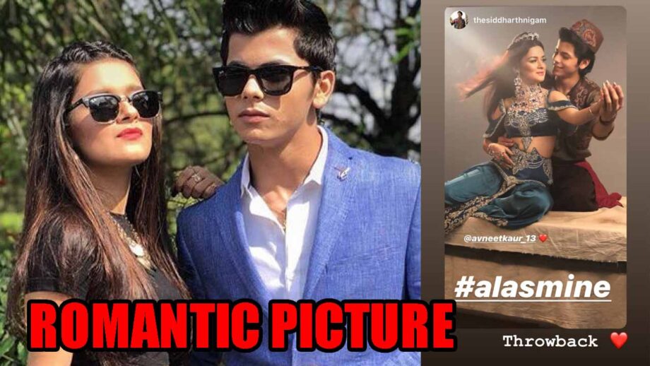 Siddharth Nigam shares romantic picture from Aladdin show, tags Avneet Kaur with a heart emoji 1