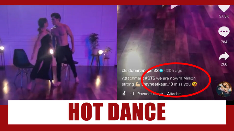 Siddharth Nigam shares shirtless hot dance video with Avneet Kaur, comments “Miss You”