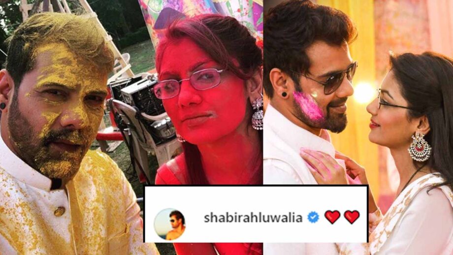 Sriti Jha shares picture from Kumkum Bhagya set, co-star Shabir Ahluwalia posts hearts 1