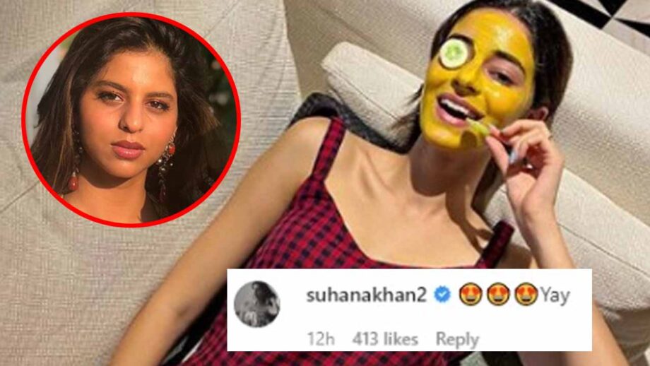 Suhana Khan amazed after seeing Ananya Panday's cool swag, comments on her post 1