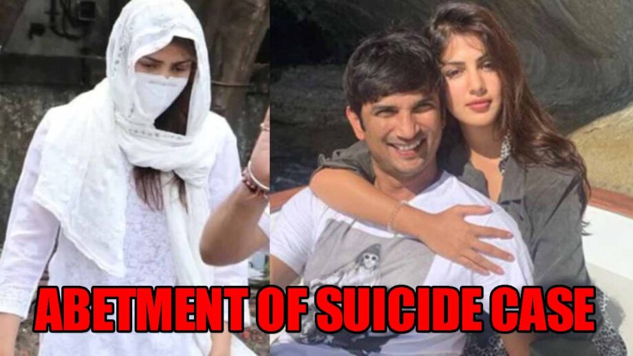 Sushant Singh Rajput's Death: Abetment of suicide case filed against rumoured girlfriend Rhea Chakraborty
