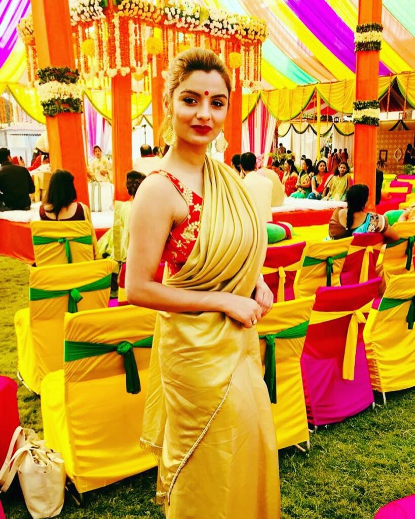 Take A Look at Some of Anveshi Jain’s Stunning Sari Looks - 1