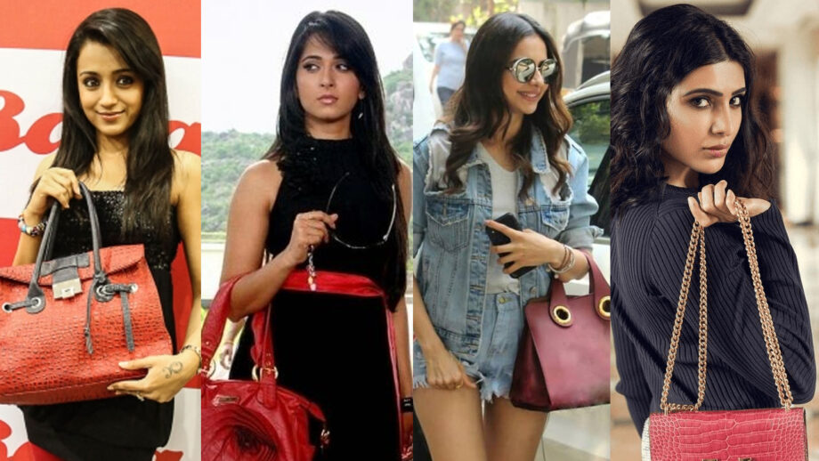 Trisha Krishnan, Anushka Shetty, Rakul Preet Singh, And Samantha Akkineni's Bag Collection Is Every Girl's Dream 9