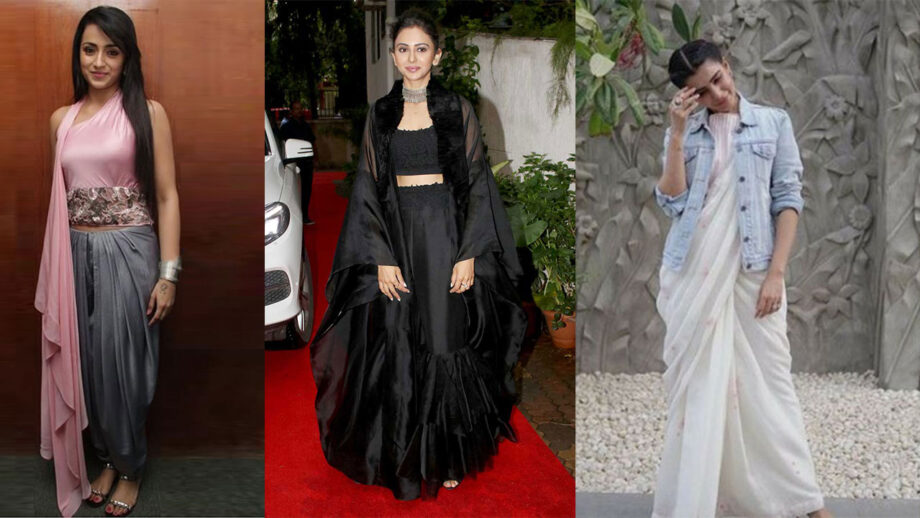 Trisha Krishnan, Rakul Preet Singh, Samantha Akkineni in indo-western look: Who styled it better?