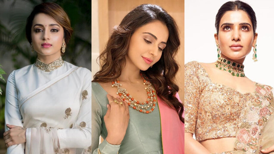 Trisha Krishnan, Rakul Preet Singh, Samantha Akkineni: Simple Tips to Look Stunning in Indian Ethnic Wear 7