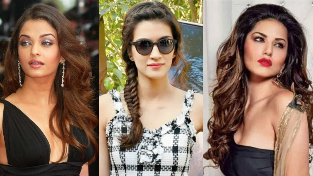 Want To Experiment? Try these hairstyles like Aishwarya Rai Bachchan, Kriti Sanon, And Sunny Leone 8