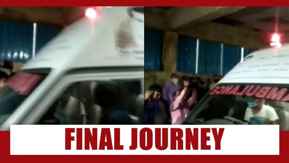 Watch Video: Sushant Singh Rajput's final journey
