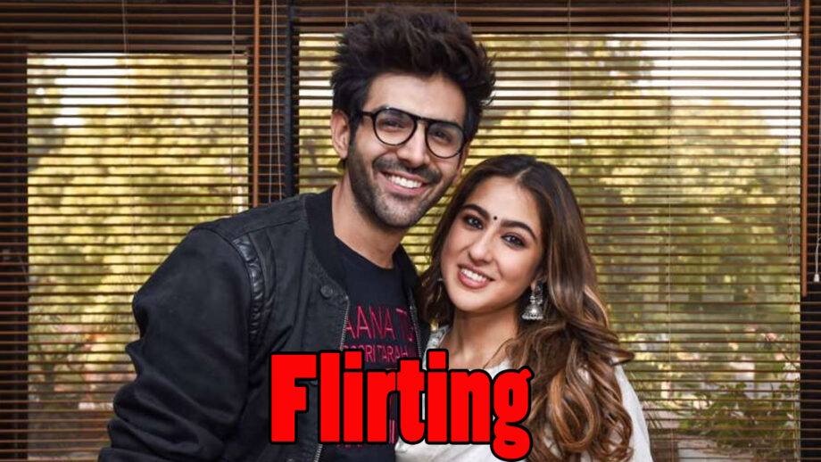 When Kartik Aaryan And Sara Ali Khan Flirted With Each Other