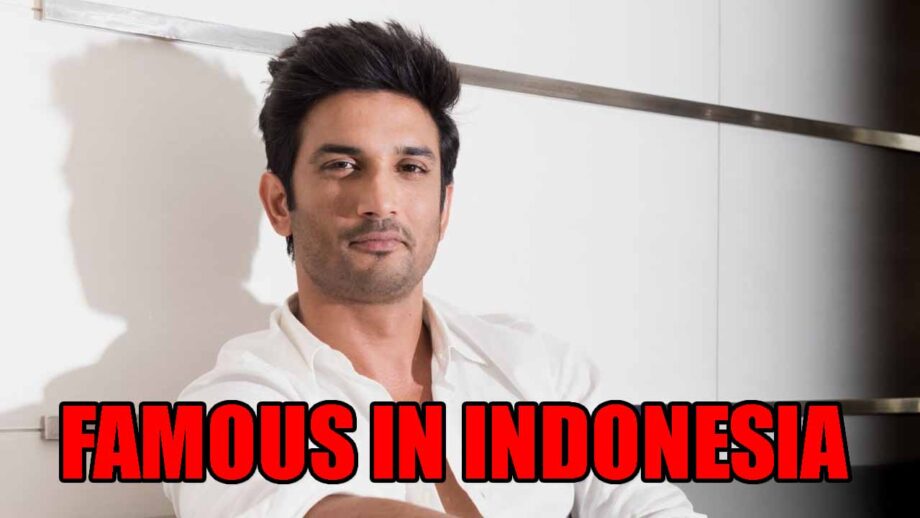 Why is Sushant Singh Rajput so famous in Indonesia?