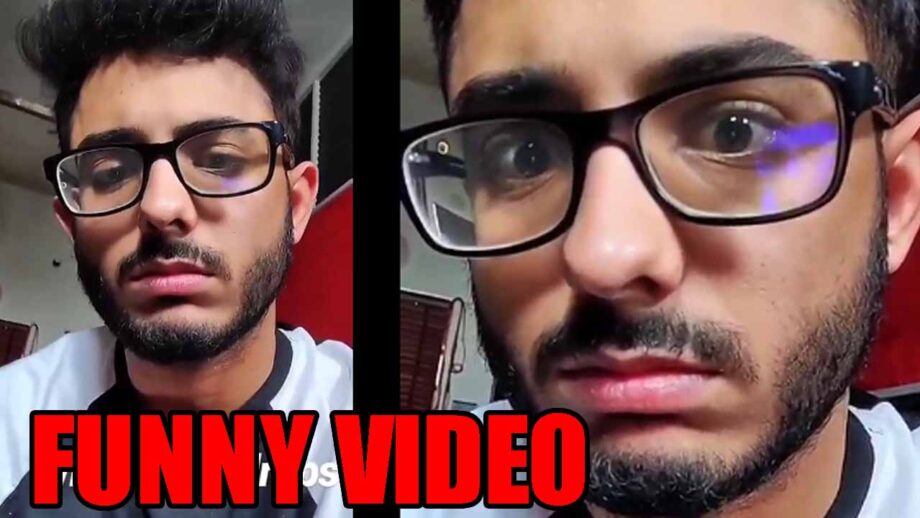 Yalgaar fame CarryMinati shares funny video, head-bangs on a song and fans love it