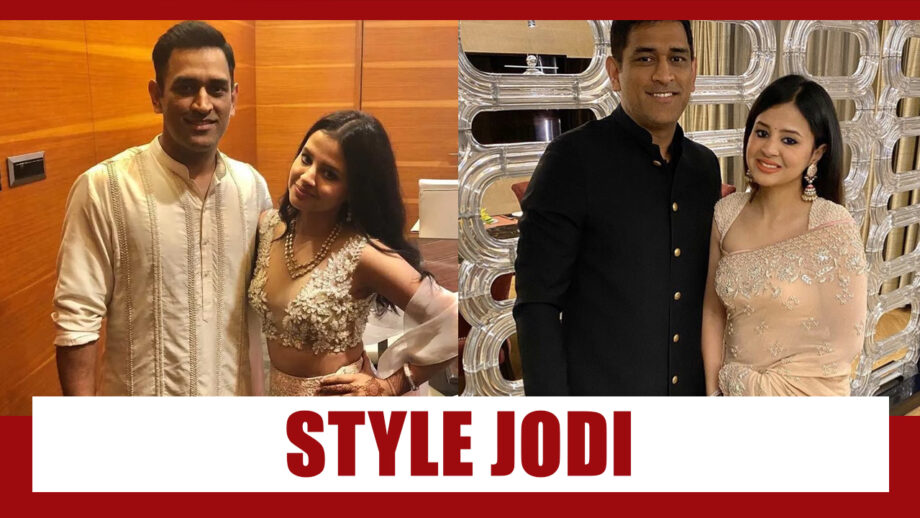 4 Times MS Dhoni And Sakshi Dhoni Wowed Us With Their Style