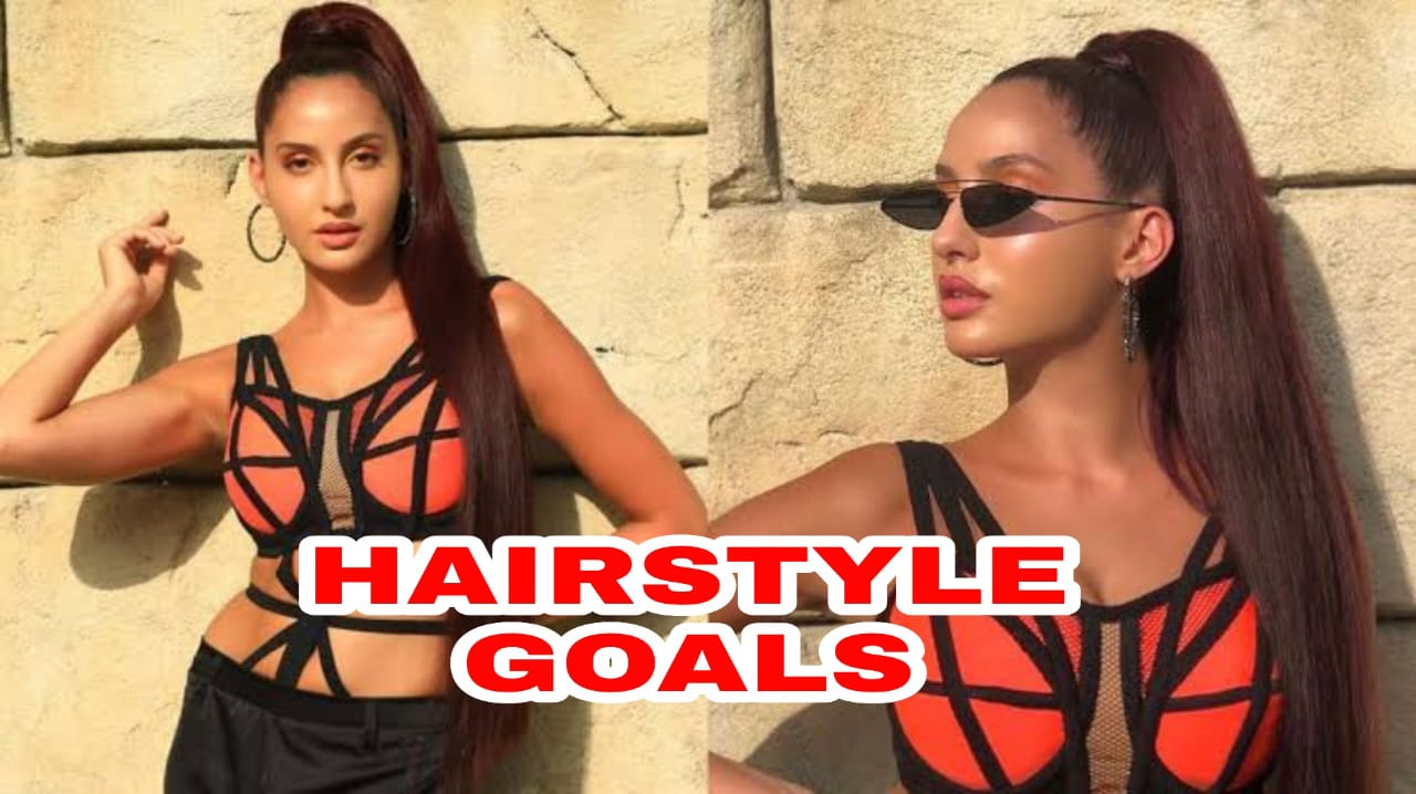 Want To Experiment? Try These Hairstyles Like Nora Fatehi | IWMBuzz