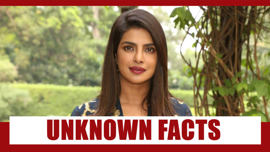 5 Unknown Facts About Birthday Girl Priyanka Chopra