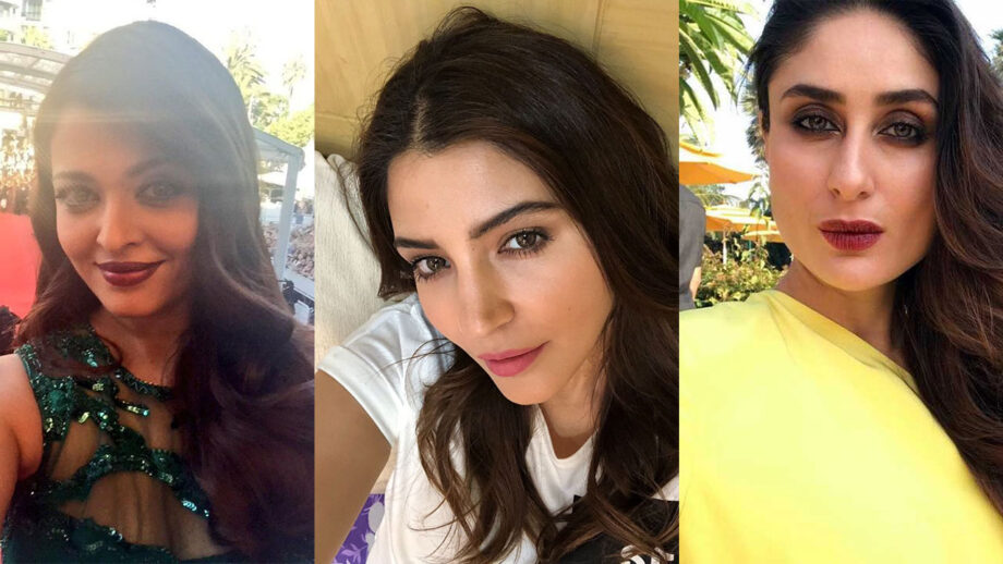 Aishwarya Rai Bachchan, Anushka Sharma, And Kareena Kapoor's SELFIE Moments! 6