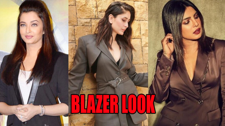 Aishwarya Rai Bachchan, Kareena Kapoor And Priyanka Chopra Give Major Style Goals In Blazer Look 7