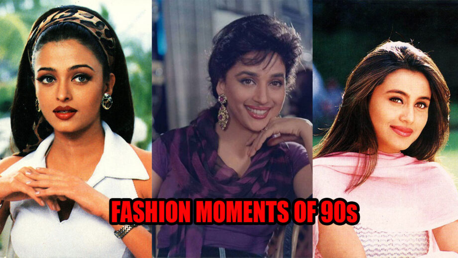 Aishwarya Rai Bachchan, Madhuri Dixit, Rani Mukerji's Best Fashion Moments Of The '90s