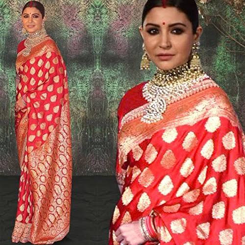 Aishwarya Rai Bachchan Vs Anushka Sharma: Who looks royal and regal in a Benarasee saree? 1