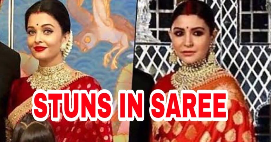 Aishwarya Rai Bachchan Vs Anushka Sharma: Who looks royal and regal in a Benarasee saree? 2
