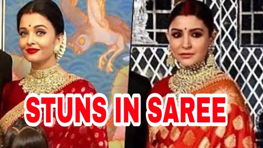 Aishwarya Rai Bachchan Vs Anushka Sharma: Who looks royal and regal in a Benarasee saree? 2