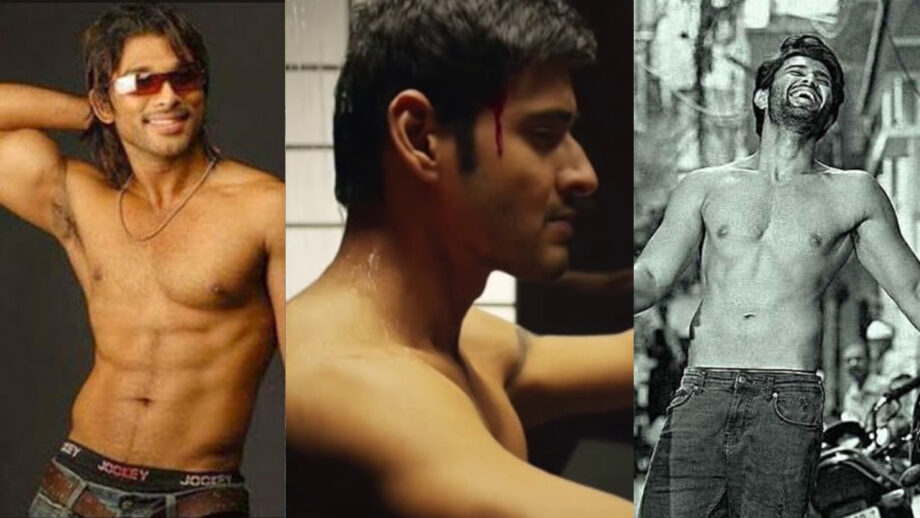 Allu Arjun, Mahesh Babu And Vijay Deverakonda: Times When These Handsome Hunks Go Aww With Their Shirtless Charm 7