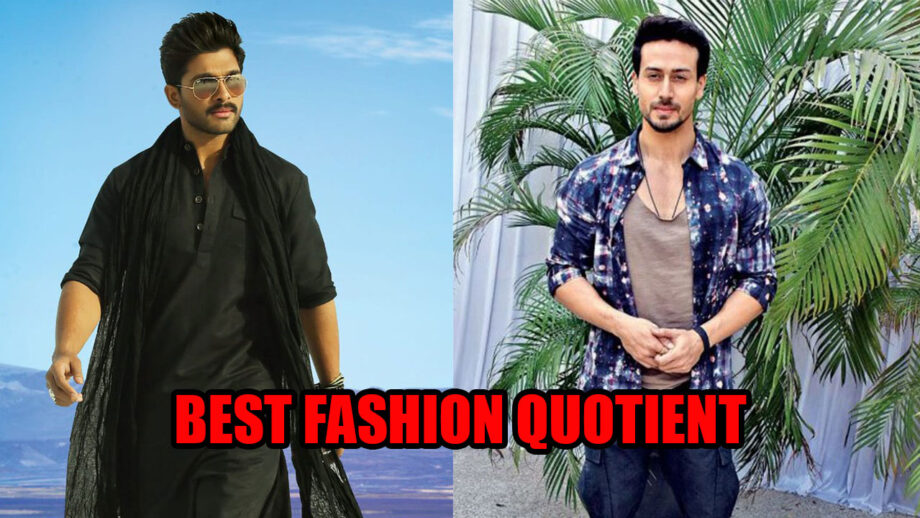 Allu Arjun vs Tiger Shroff: Who Slays The Best Fashion Quotient?
