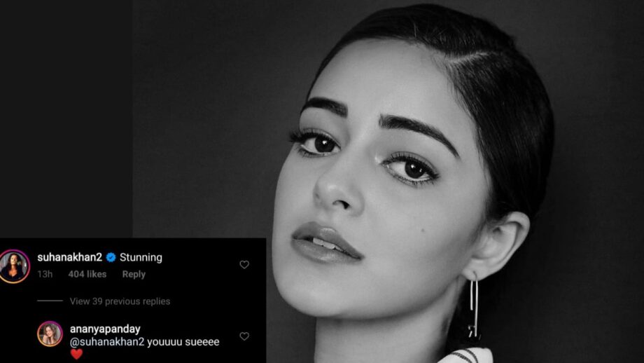 Ananya Panday sets the internet on fire with her latest photo, bestie Suhana Khan comments 'stunning'