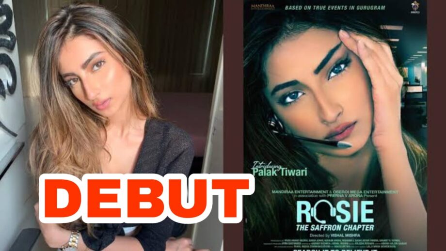 ANNOUNCEMENT: Actress Shweta Tiwari's daughter Palak Tiwari all set to make her debut with Vivek Oberoi's Rosie
