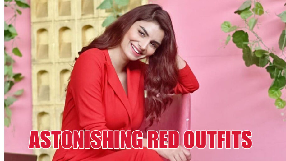 Anveshi Jain and Her Astonishing Red Outfits