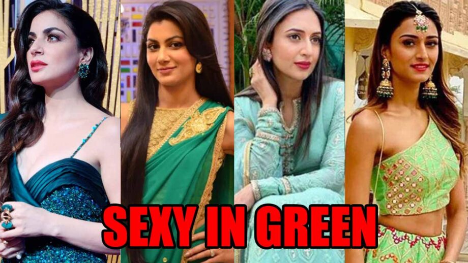 Going Green! Shraddha Arya, Sriti Jha, Divyanka Tripathi, Erica Fernandes Know How To Pull Off This Color