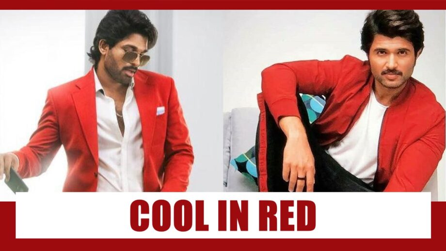 Attention Men! Allu Arjun And Vijay Deverakonda's Simple Ways To Rock Red And Be Cool 2