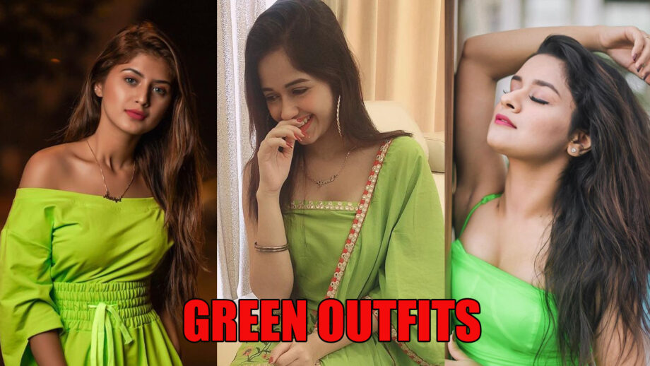 Avneet Kaur, Jannat Zubair and Arishfa Khan Are Glowing in these green outfits