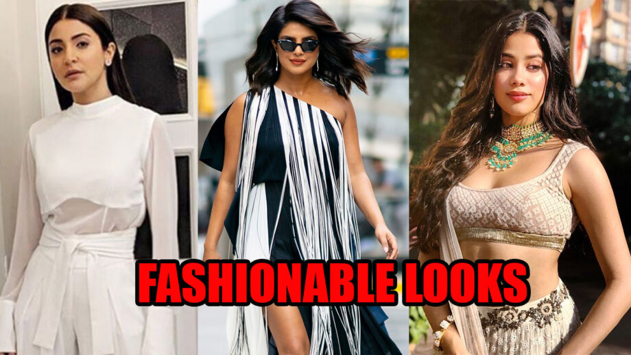 Be Brave, Be Stylish With These Fashionable Looks From Anushka Sharma, Priyanka Chopra And Janhvi Kapoor