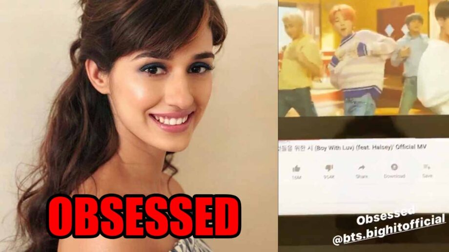 Bollywood diva Disha Patani obsessed with K Pop band BTS, shares video