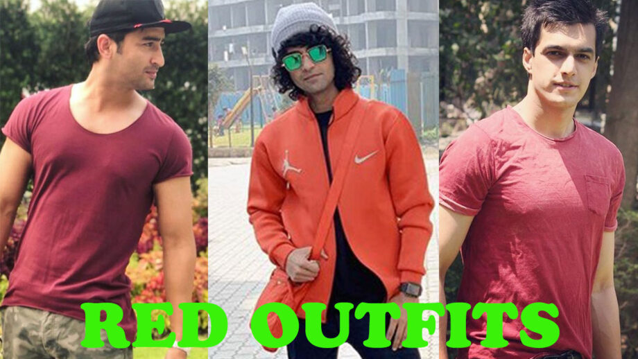 Boys in Red: Mohsin Khan, Shaheer Sheikh And Sumedh Mudgalkar Showed Their LOVE For Red Outfits