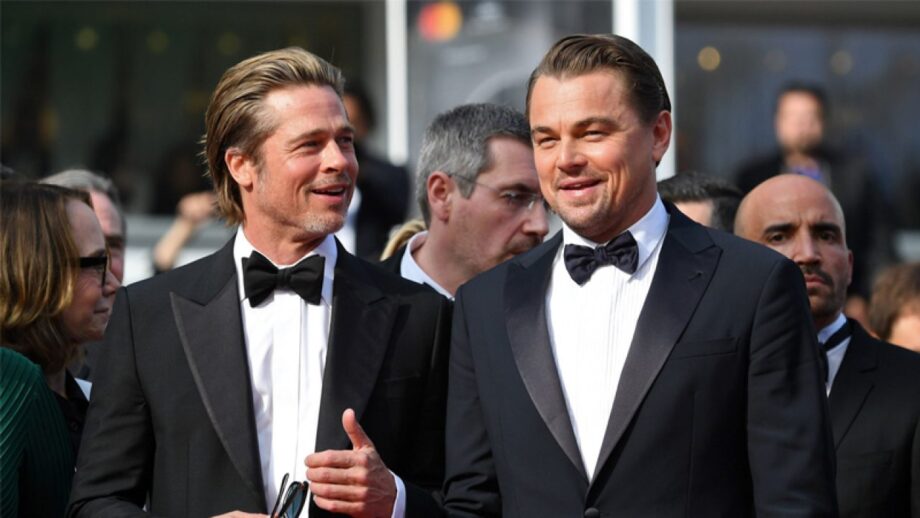 Brad Pitt And Leonardo DiCaprio's BFF Moments Together!