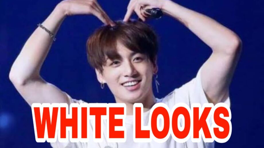 BTS fame Jungkook and his best looks in white tees 3