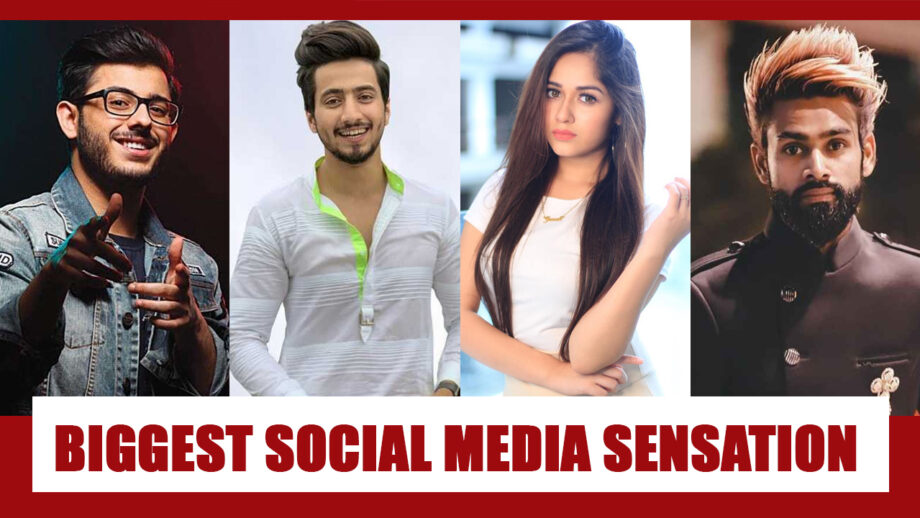 CarryMinati Vs Faisu Vs Jannat Zubair Vs Amir Siddiqui: The Bigger Social Media Sensation?