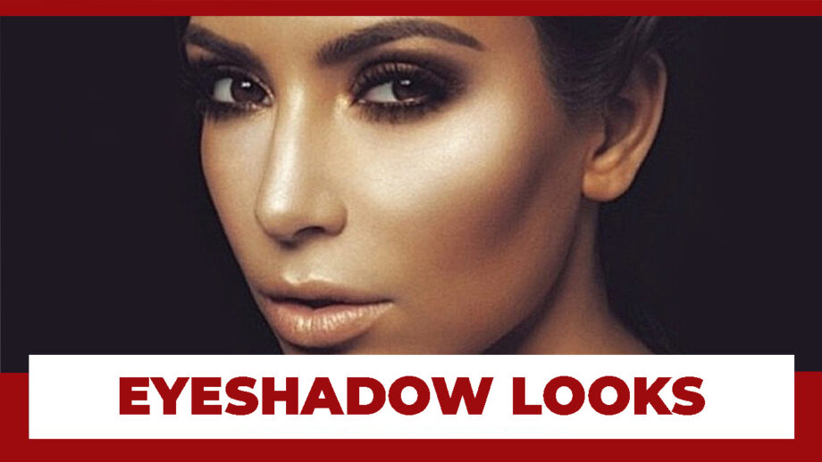 Check Out! Kim Kardashian's Different Eyeshadow Looks