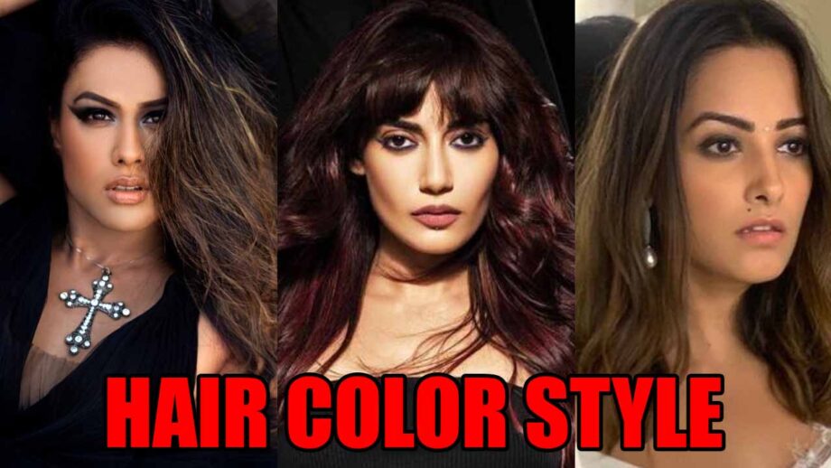 Check Out! Nia Sharma, Surbhi Jyoti, Anita Hassanandani’s BOLD Hair Color Style