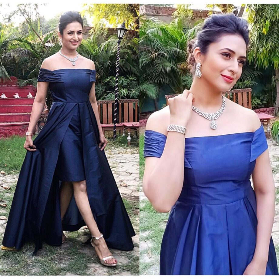 Chic Blue Outfits: Sriti Jha, Reem Shaikh and Divyanka Tripathi’s stylish blue outfit will steal your heart! - 2