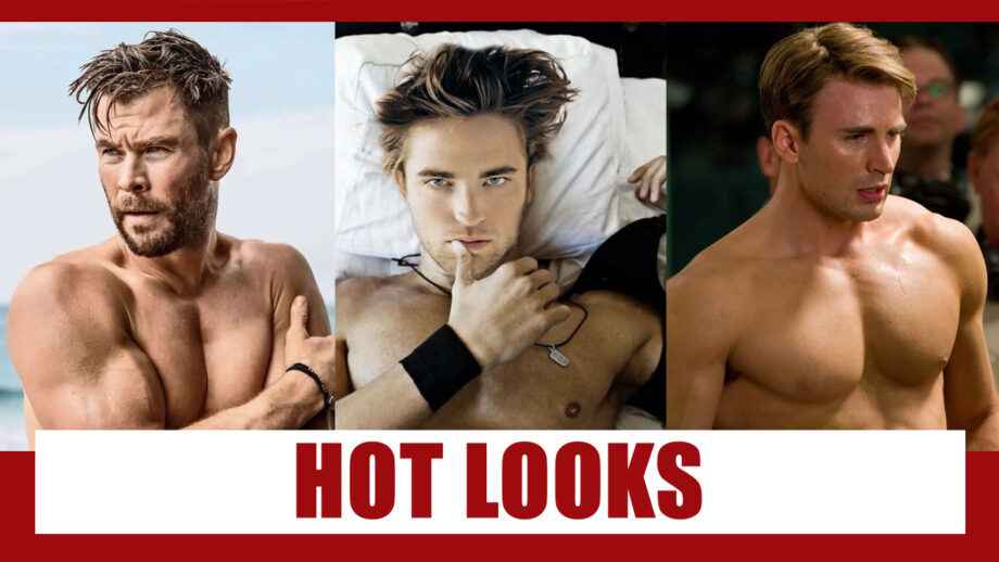 Chris Hemsworth, Robert Pattinson And Chris Evans’ HOTTEST Look That Fans Should Not Miss