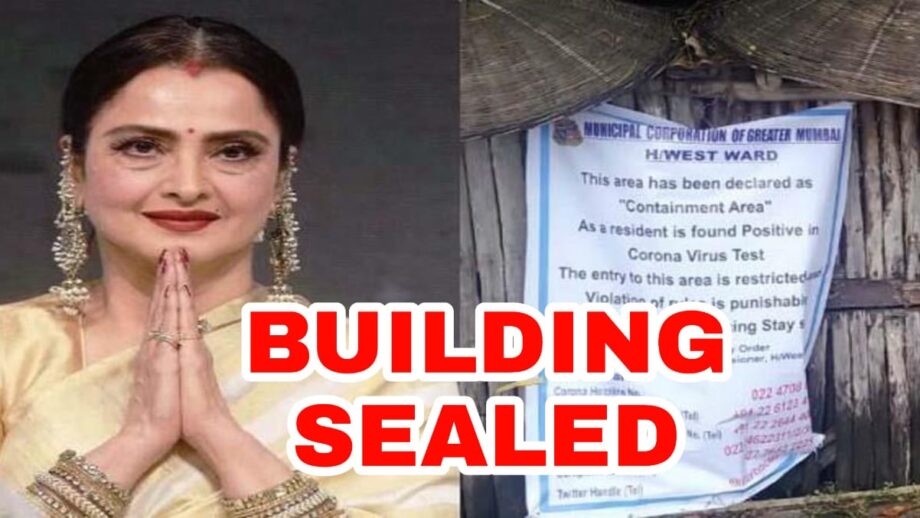 Corona scare at actress Rekha's Mumbai bungalow, security guard tests positive