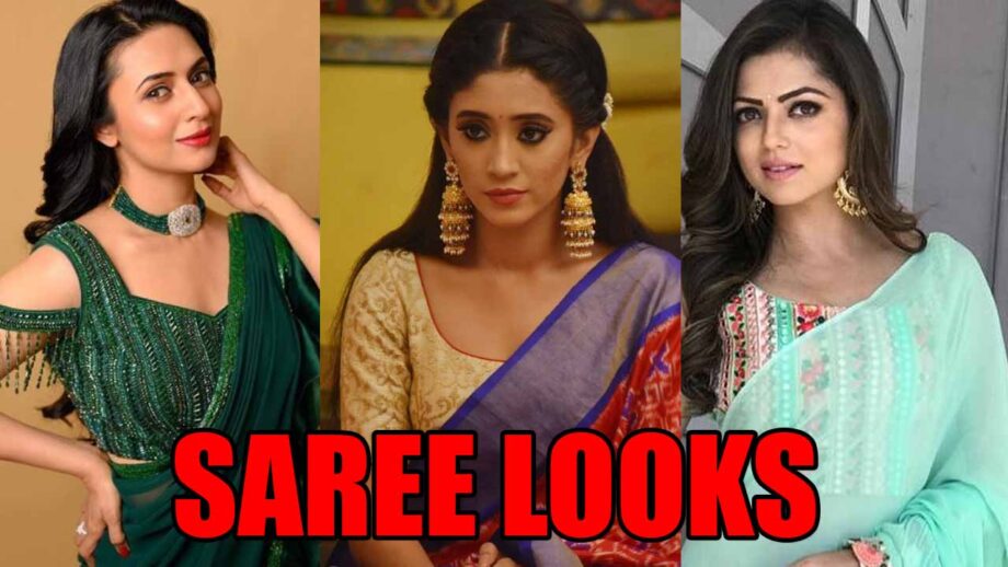 Divyanka Tripathi, Shivangi Joshi, Drashti Dhami Saree Looks That Gave Us Saree-Not-Sorry Goals!