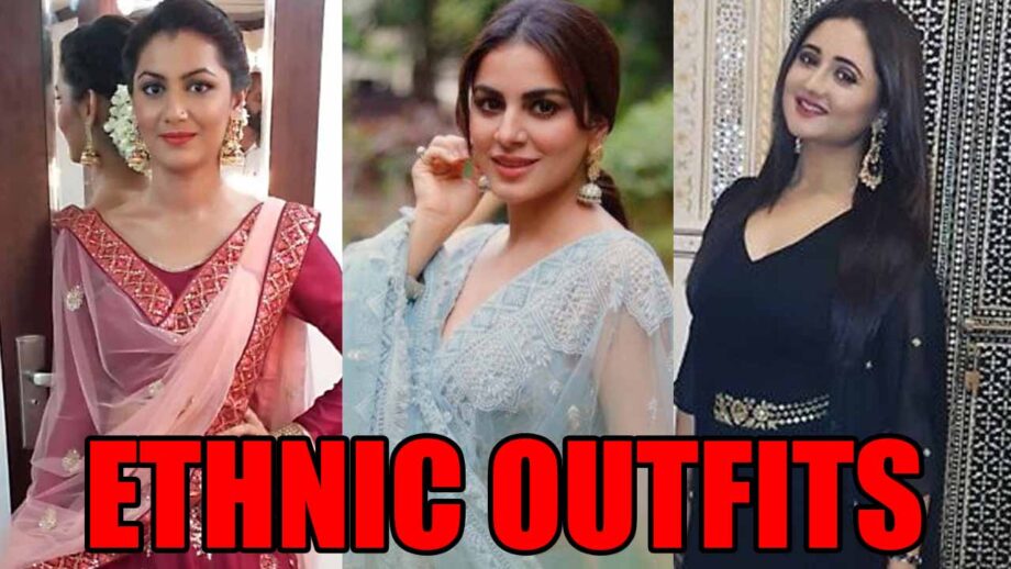 Ethnic Lover: Take Fashionable Tips From Sriti Jha, Shraddha Arya And Rashami Desai For Ethnic Outfits